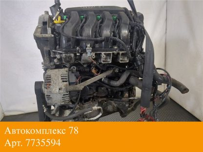 Двигатель Renault Megane 2 2002-2009 K4M 812 (взаимозаменяемы: K4M 760; K4M 812; K4M 782; K4M 782)